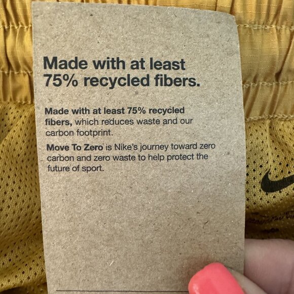 Nike DNA Mens XL Yellow & Blue 8" Athletic Basketball Shorts Mesh Lining‎ - Picture 4 of 9